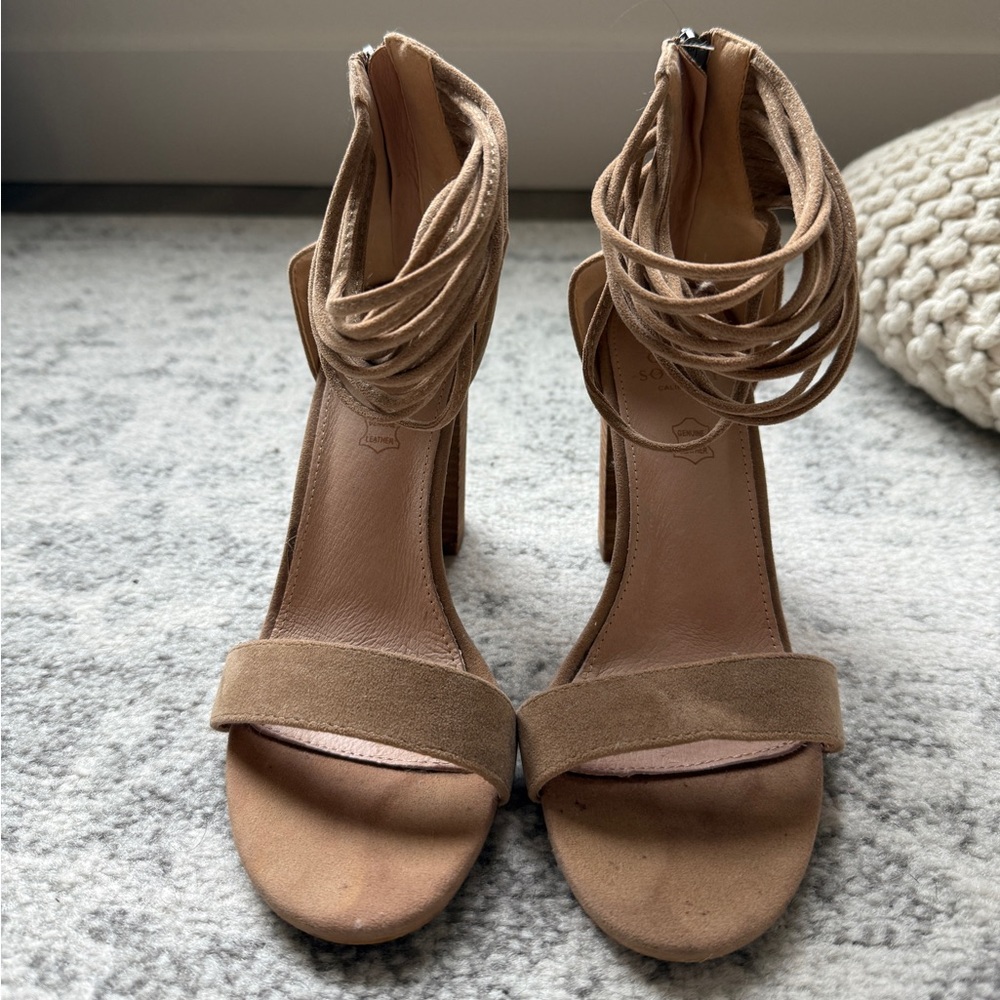 Casual Tan Women's Heels